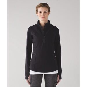 Lululemon Black Define 1/2 Zip Pullover size 8